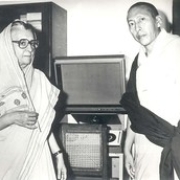 With Indira Gandhi • <a style="font-size:0.8em;" href="http://www.flickr.com/photos/78058765@N05/13707942733/" target="_blank">View on Flickr</a>