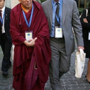 Richard Gere and Tibet Prime Minister Samdhong Rinpoche Lobsang Tenzin • <a style="font-size:0.8em;" href="http://www.flickr.com/photos/78058765@N05/14883273330/" target="_blank">View on Flickr</a>