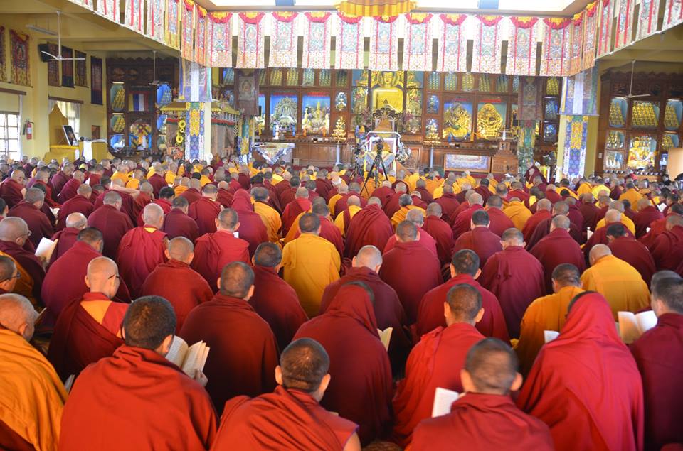 Teachings at Gyuto Tantric Monastery